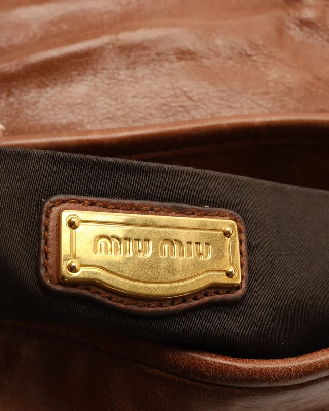 Miu Miu Matelassé Coffer Bag in Leather from A Retro Tale, photo 9 of 10