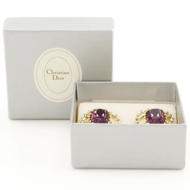 Dior Plated Earrings in Gold Stainless from LuxUness, photo 6 of 6