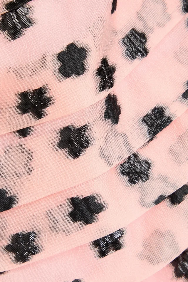 Stine Goya Nala Pleated Fil Coupé Organza Mini Dress in Blush, photo 4 of 4 from THE OUTNET