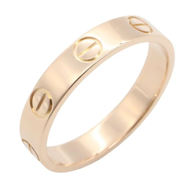 Cartier Ring Mini Love 18K Pink Gold in Pink from The Reluxe
