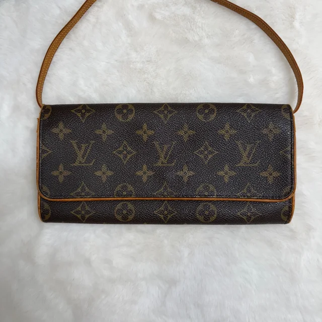 Louis Vuitton Monogram Pochette Twin GM Crossbody Bag in Coated canvas from SparklesnDreams