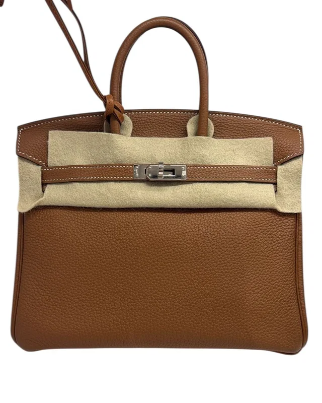 Hermès Birkin 25 in Gold Togo with PHW in Gold Togo leather from Luxury Promise
