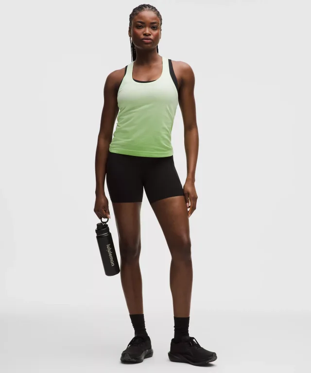 lululemon Swiftly Tech Scoop-Neck Tank Top 2.0 Waist Length *Wash in Ombre Dye Matcha Multi, photo 3 of 5 from lululemon