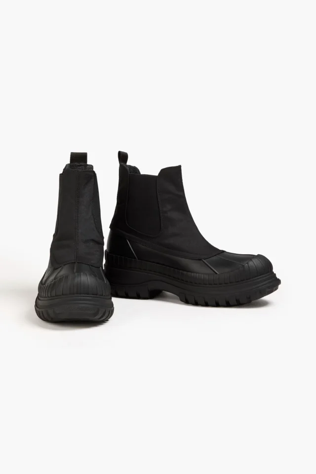 Ganni Shell Chelsea Boots in Black, photo 2 of 4 from THE OUTNET