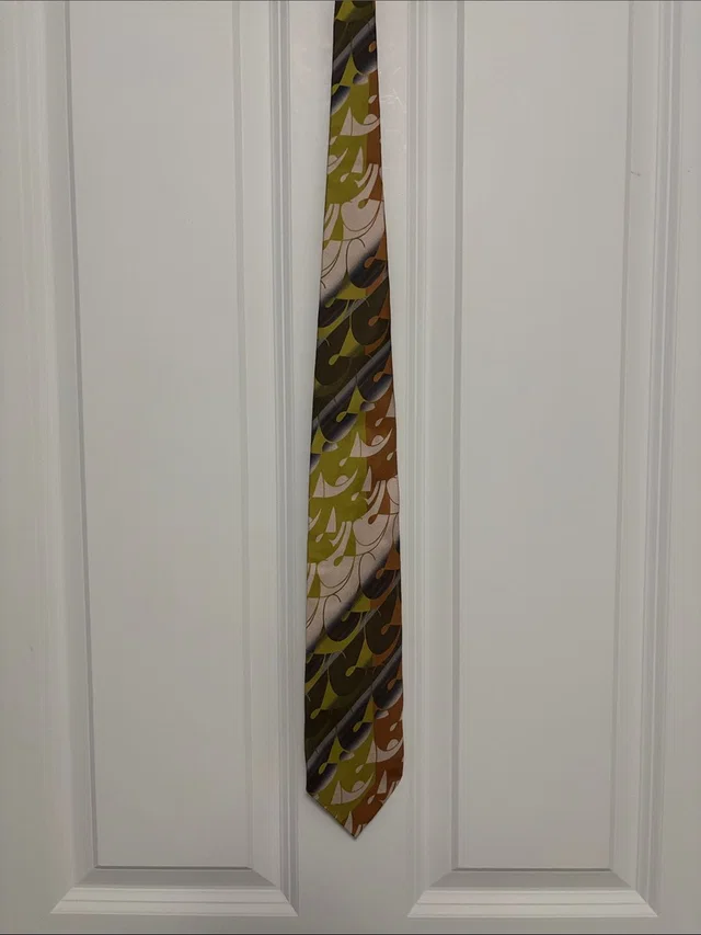 Christian Lacroix neckties in green from Poshmark