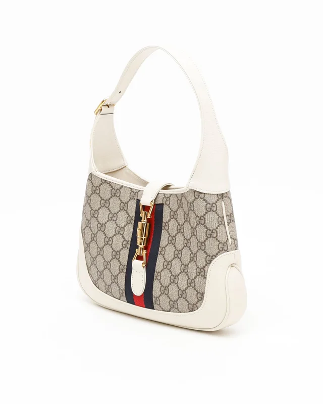 Gucci Medium Jackie 1961 Bag in Coated canvas from A Retro Tale, photo 2 of 12
