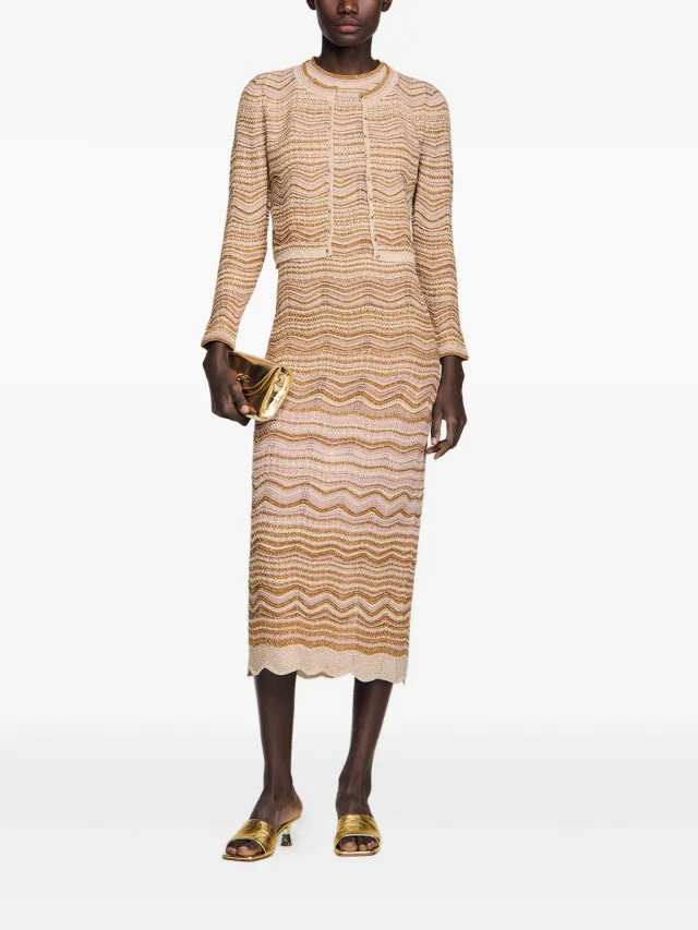 SANDRO decorative knit cardigan, photo 2 of 2 from FARFETCH
