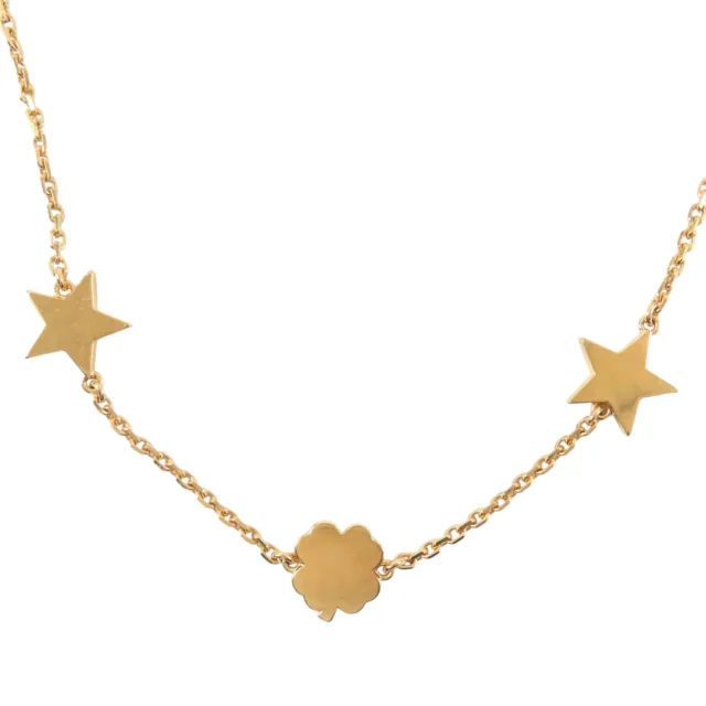 Dior Plated CD Mother of Pearl Destiny Necklace in gold from Her-Age, photo 4 of 8