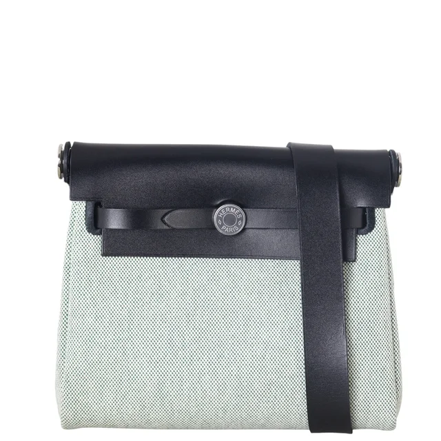 Hermès Herbag Zip 20 Retourne in Canvas from Luxe.It.Fwd