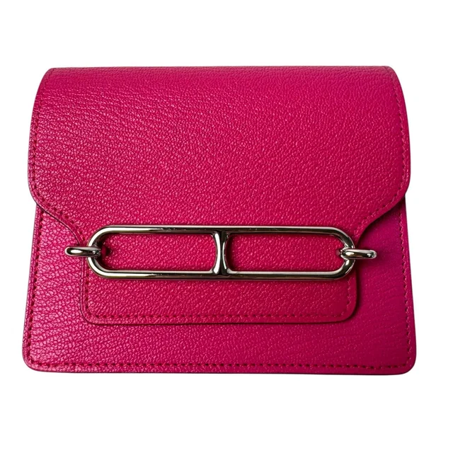 Hermès Roulis Slim Coin Purse Card Case in Goatskin from The Reluxe