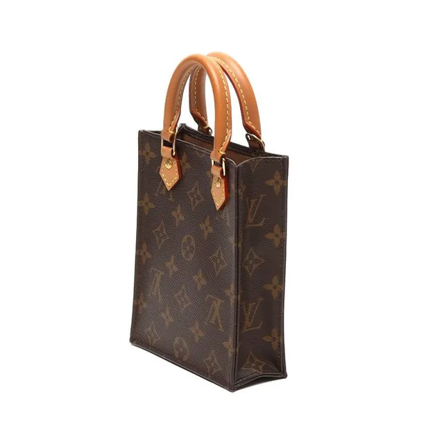 Louis Vuitton Monogram Petit Sac Plat Bag in Coated canvas from A Retro Tale, photo 3 of 9
