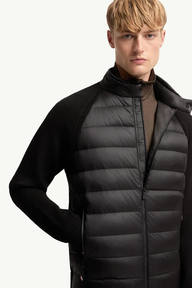 Moncler Grenoble Quilted Zip-Up Sweater, photo 5 of 5 from SENSER