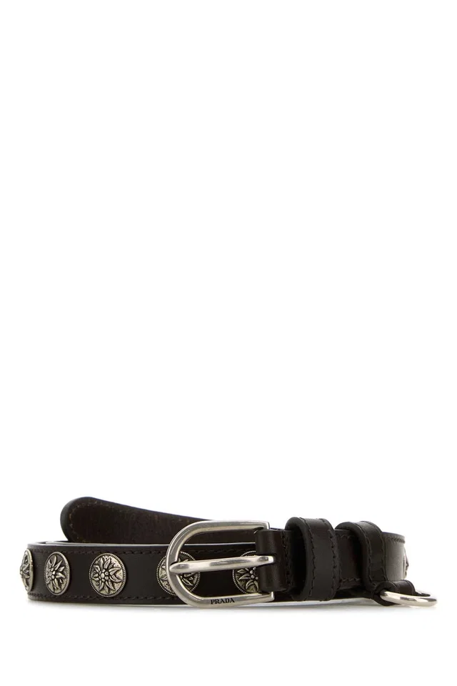 Prada Belt — Brown in Brown Calfskin from HEWI
