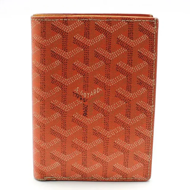 Goyard Moliere Medium Wallet in orange from Grailed, photo 1 of 1