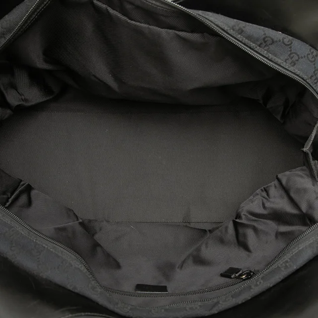 Black Gucci GG Canvas Jackie Bardot Travel Bag in Black Canvas from Designer Revival, photo 2 of 2