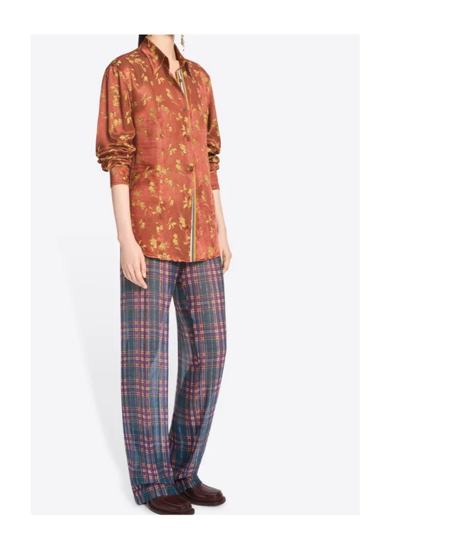 Dries Van Noten Chloris Floral Long-Sleeve Shirt, photo 3 of 4 from SENSER