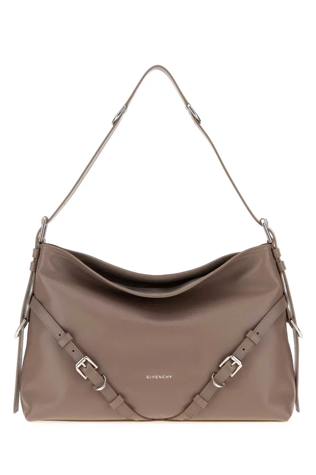 Givenchy Voyou Shoulder Bag — Taupe in Taupe Calfskin from HEWI
