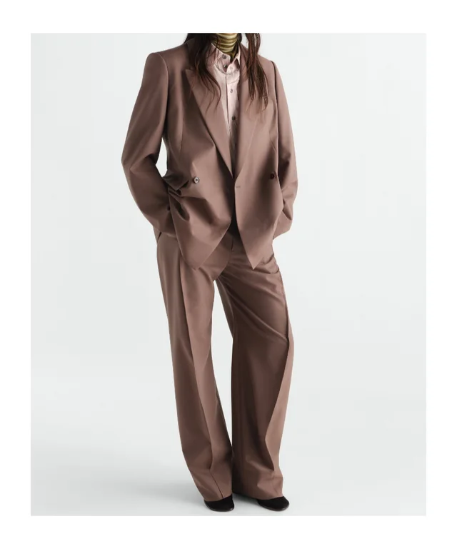 Lemaire Double Breasted Tailored Blazer, photo 3 of 5 from SENSER