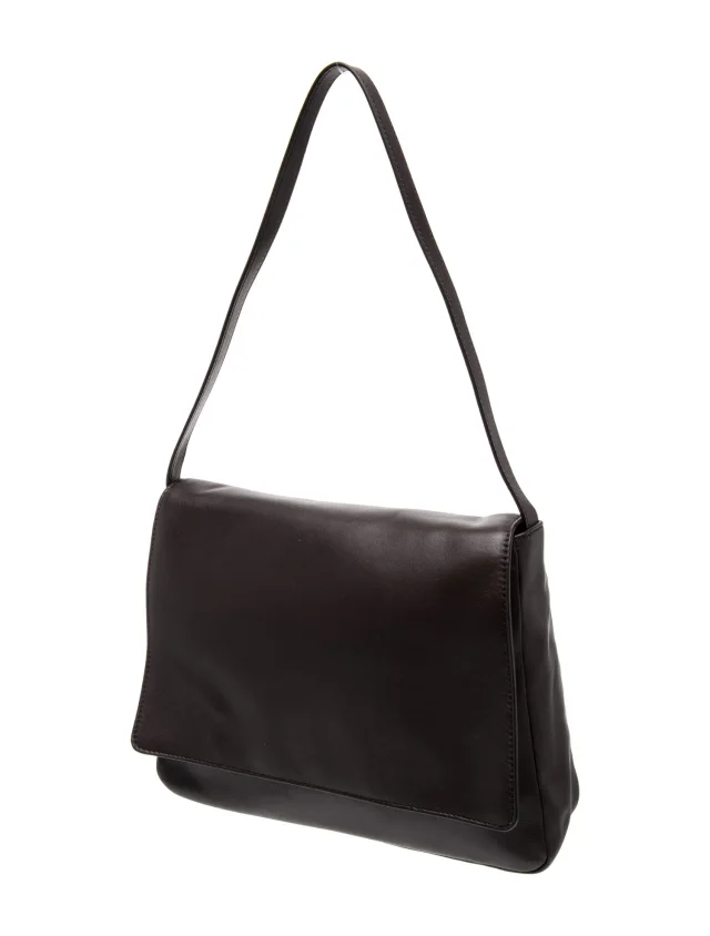 The Row Nuance Hobo Two in brown|red Leather from The RealReal, photo 3 of 6