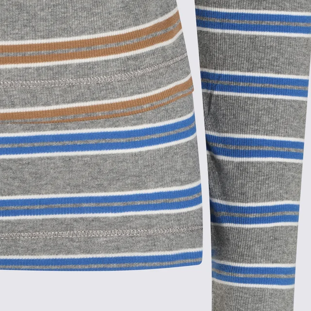 Ganni Stripe Long Sleeve Top, photo 7 of 8 from SENSER