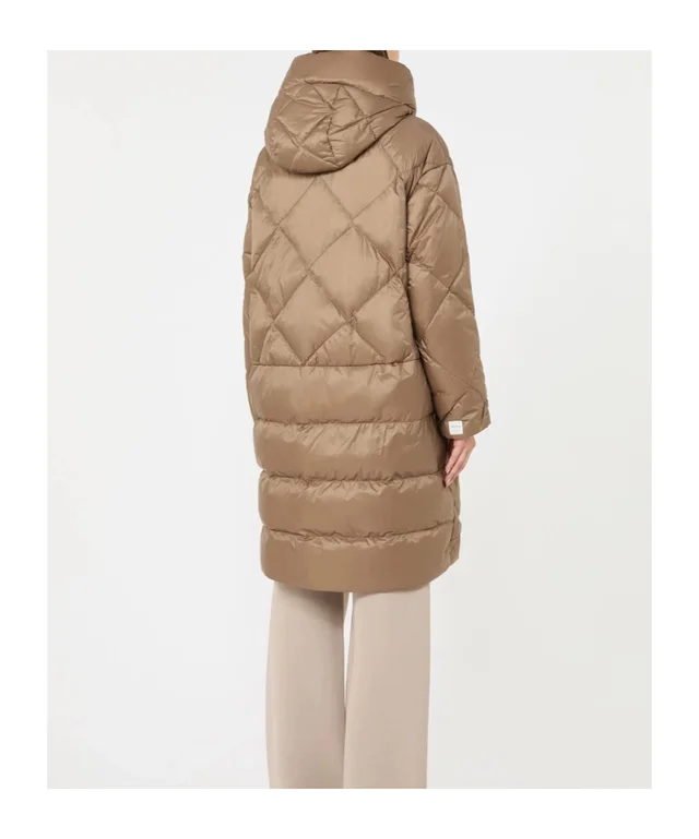 Max Mara The Cube Mtctrefe Hooded Midi Puffer Jacket, photo 3 of 5 from SENSER