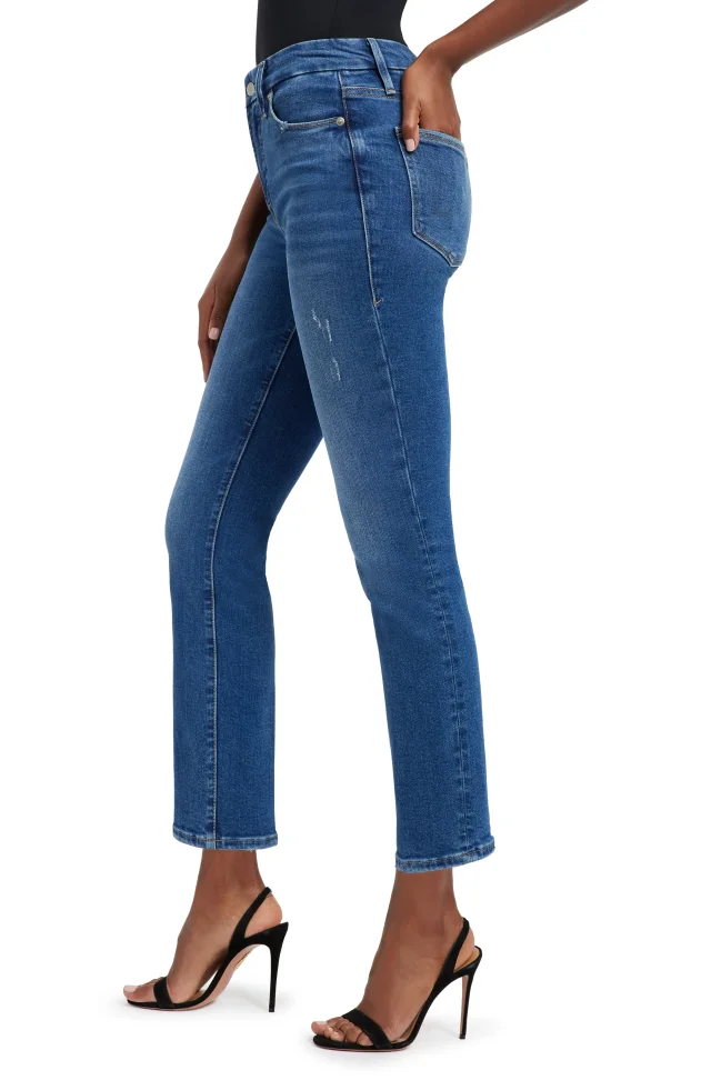 Good American Good Straight Leg Jeans, photo 3 of 6 from Nordstrom Rack