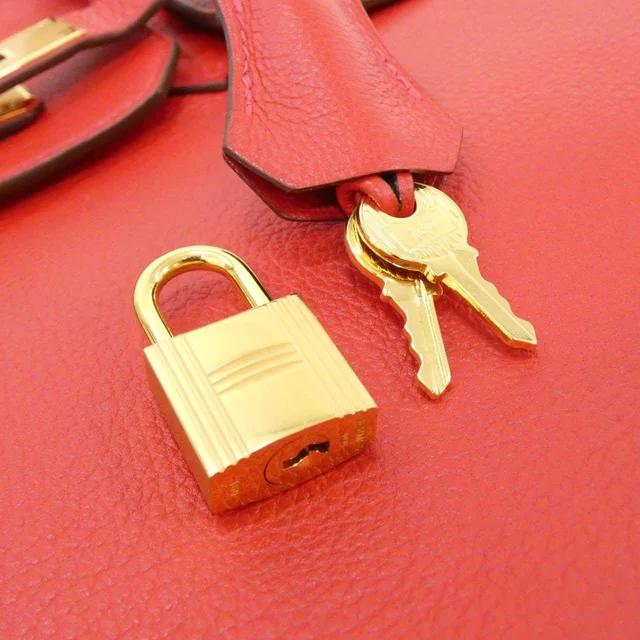 Hermès Birkin30 Togo in Red Calfskin from LuxUness, photo 4 of 8