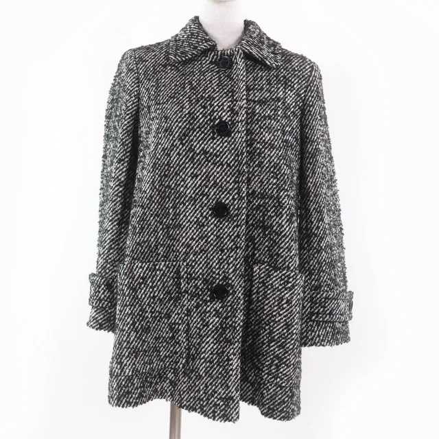 Burberry London Nova check Mohair Wool Coat in Wool from LuxUness