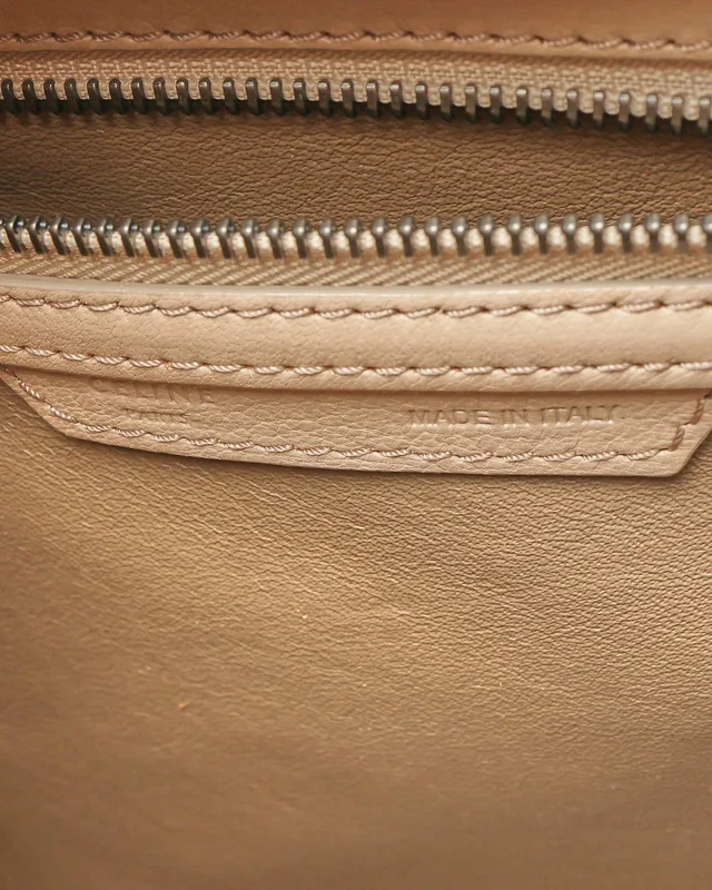 Celine Micro Luggage Tote Bag in Leather from A Retro Tale, photo 11 of 14