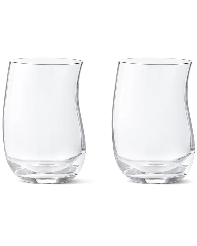 Georg Jensen mouth blown Cobra Tall Tumbler Pair, image 1 of 1 from Rue La La