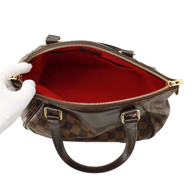Louis Vuitton Verona RedN41117 Damier Ebene Canvas Size PM in Brown Canvas from GALLERY RARE, photo 6 of 18