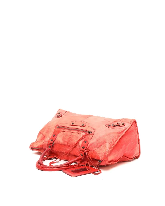 Balenciaga Motocross Classic City Bag in Leather from A Retro Tale, photo 4 of 15