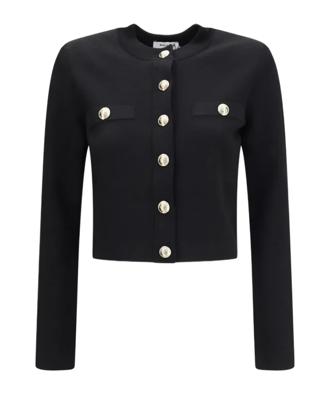 Balmain Button-Up Crewneck Jacket from SENSER, photo 1 of 1