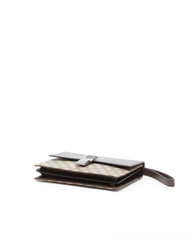 Gucci GG Clutch Bag in Canvas from A Retro Tale, photo 5 of 11