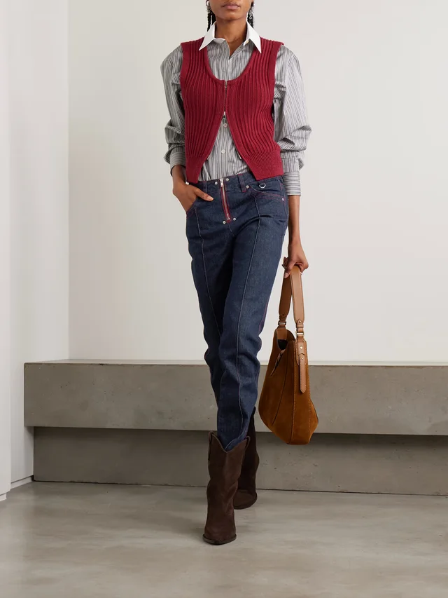 ISABEL MARANT Silviana skinny jeans in Blue, photo 2 of 2 from NET-A-PORTER (Canada)