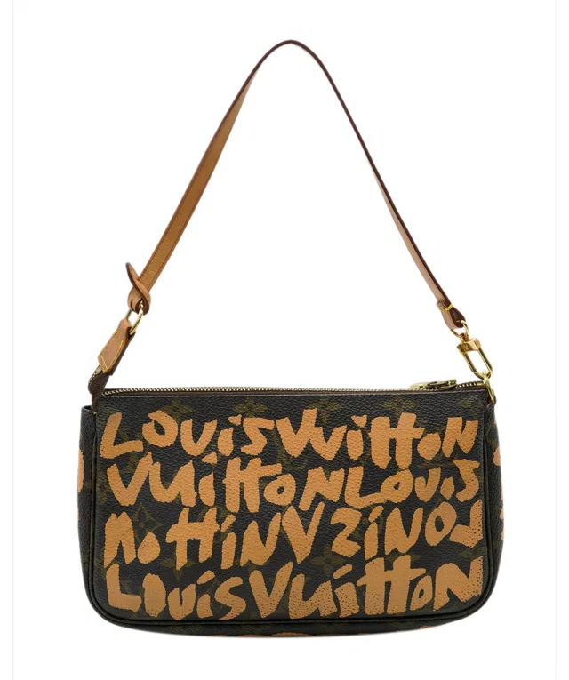 Louis Vuitton Stephen Sprouse Pochette Bag in Coated canvas from Luxury Promise