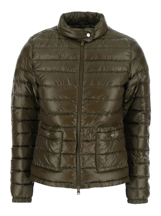 Herno Green Puffer Jacket with Quilted Design for Men in Green 100% Polyamide from Gaudenzi Boutique, photo 1 of 1