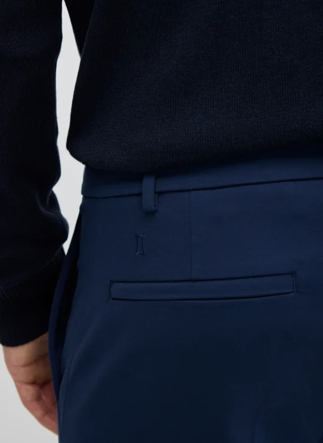 Kit and Ace Tenure Air Ponte Pants in Deep Blue Sculpted Ponte, photo 6 of 6 from Kit and Ace