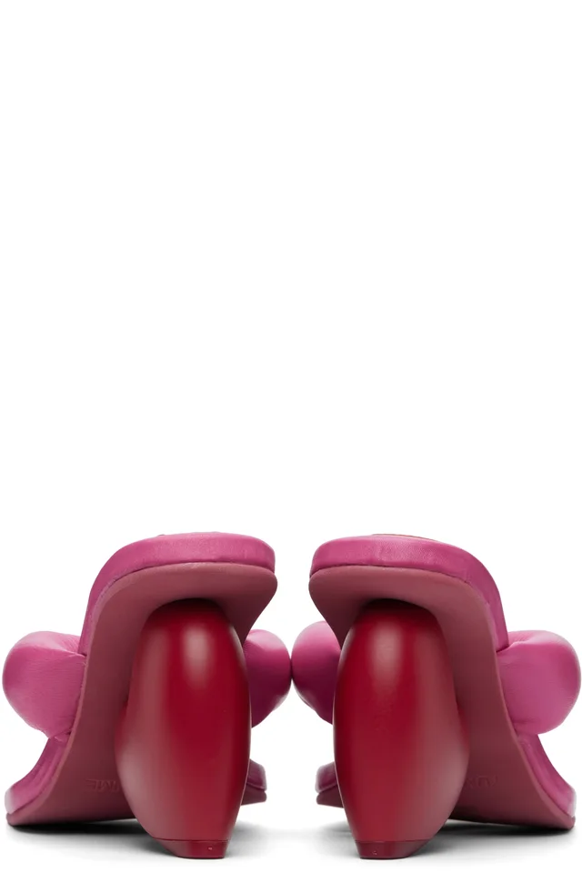 YUME YUME Pink Love Mule Sandals, photo 2 of 5 from SSENSE