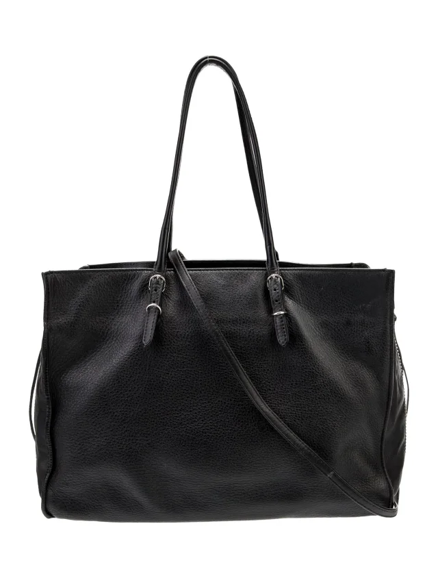 Balenciaga Top Handle handbags in Black Leather from The RealReal, photo 4 of 6
