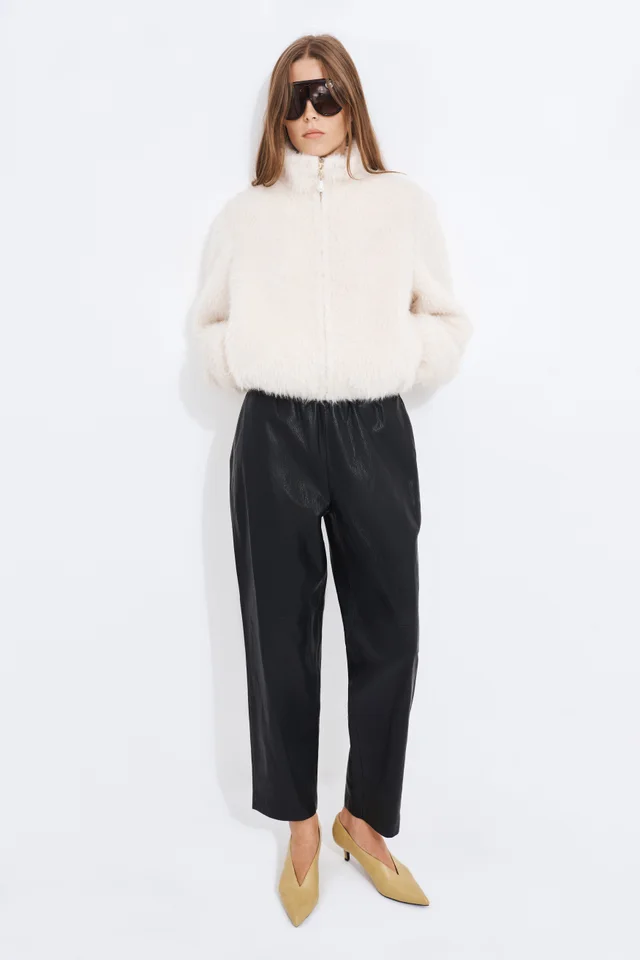 Aje Studio Freja Pu Pant in Black from Aje, photo 1 of 1