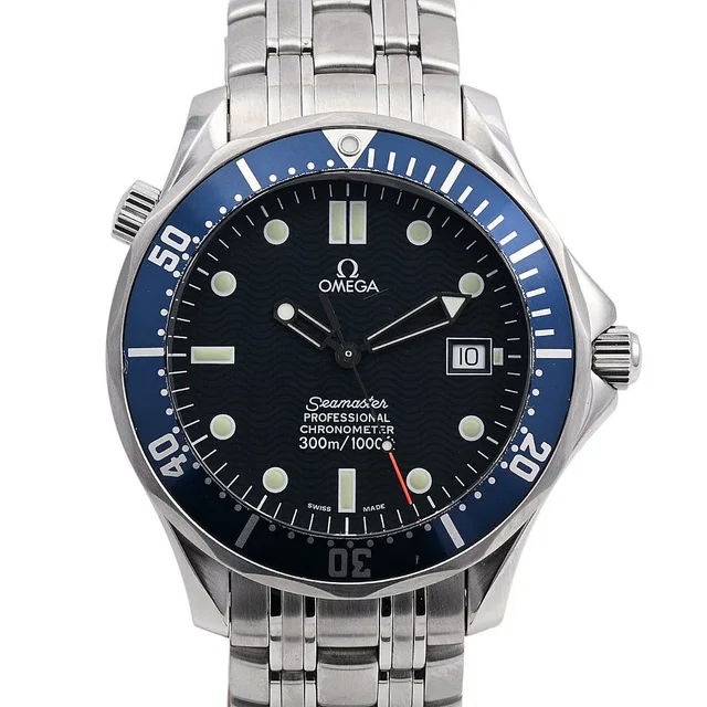 Omega Seamaster Professional 300 2531.8 Automatic Navy in Navy from VINTAGE QOO TOKYO