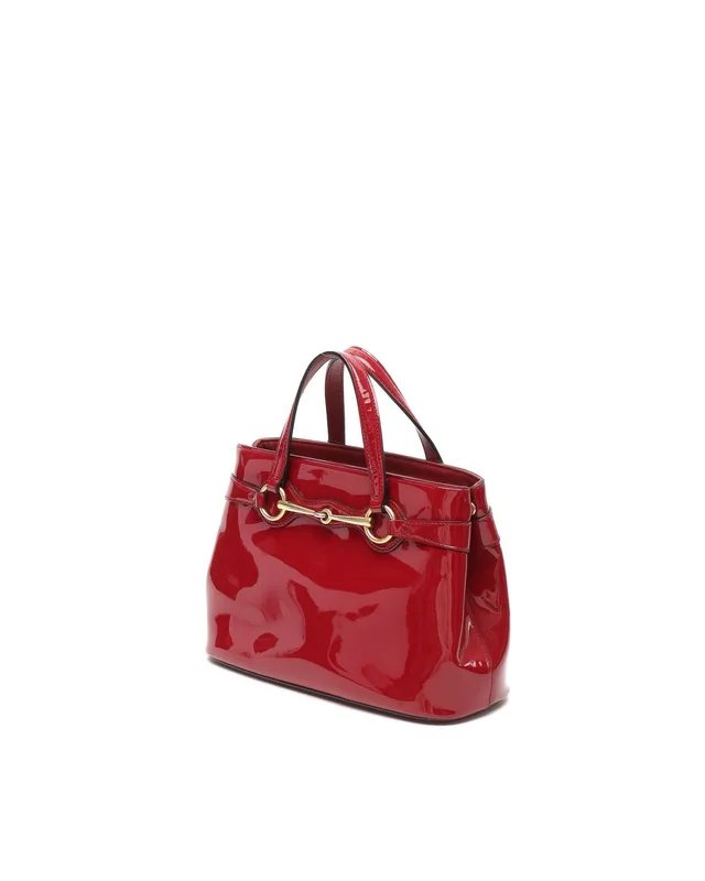 Gucci Horsebit Patent Leather Handbag in Patent leather from A Retro Tale, photo 2 of 7