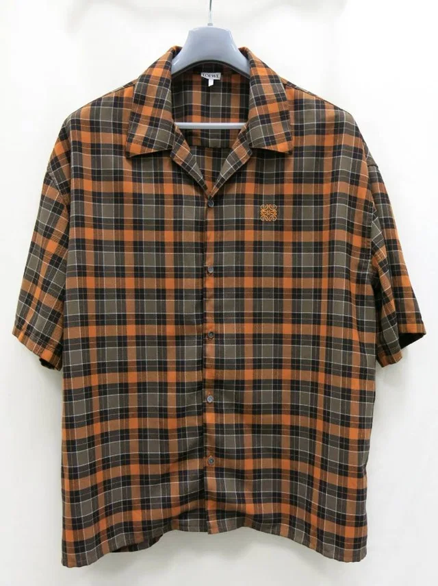 Loewe Shirt & Shorts -Polyester Orange/Black Size: M in Orange Polyester from Oxfam Online Shop