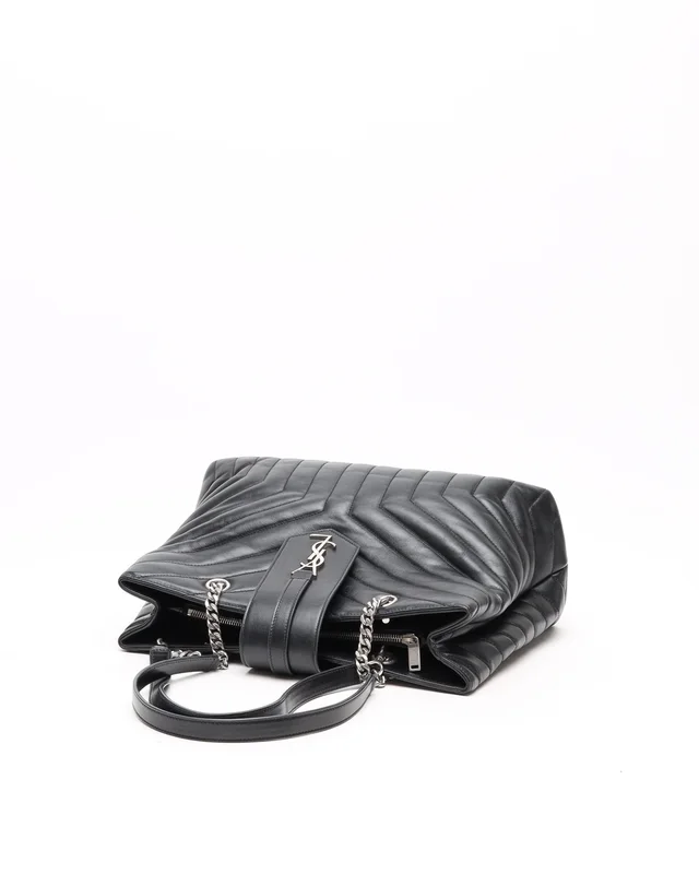 Saint Laurent LouLou Y Large Tote Bag in Leather from A Retro Tale, photo 5 of 9