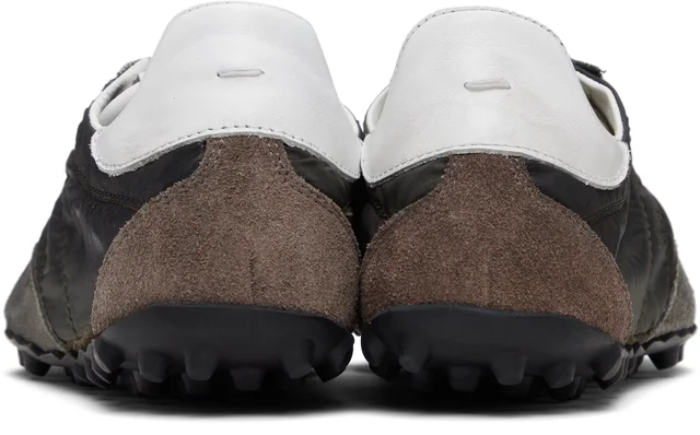 Maison Margiela Black Sprinters Sneakers, photo 2 of 5 from SSENSE