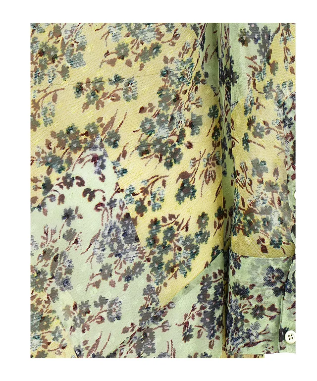 Dries Van Noten Dalima Floral Shirt Dress, photo 4 of 4 from SENSER
