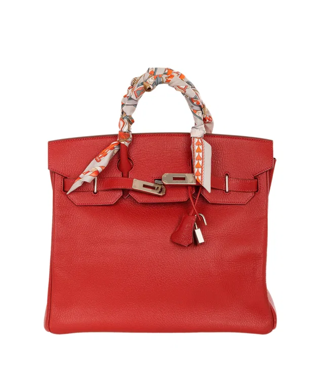 Hermès Hac 32 Handbag - RED in Red from Luxury Promise
