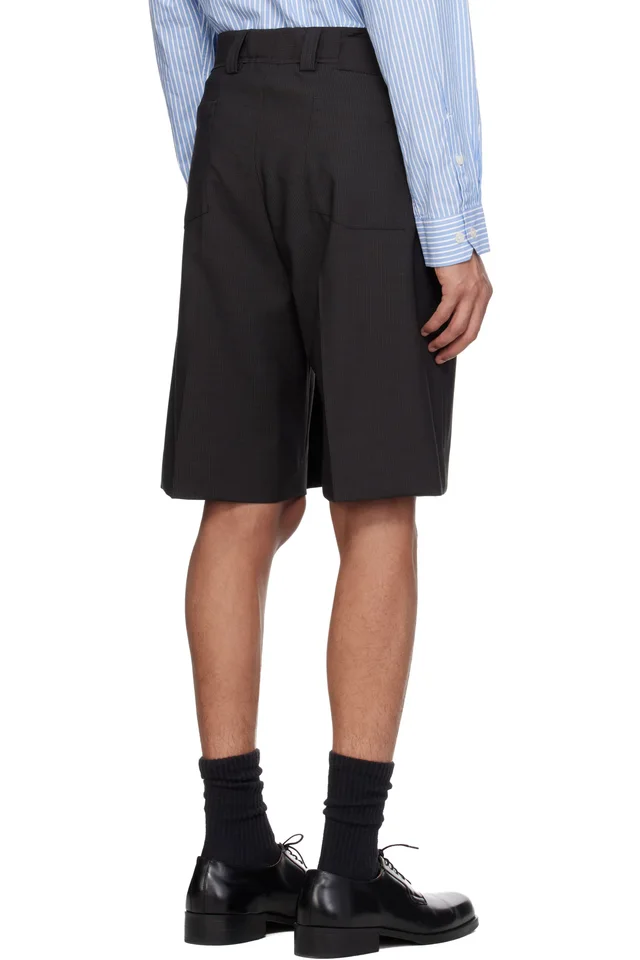 mfpen Gray Classic Shorts, photo 3 of 4 from SSENSE