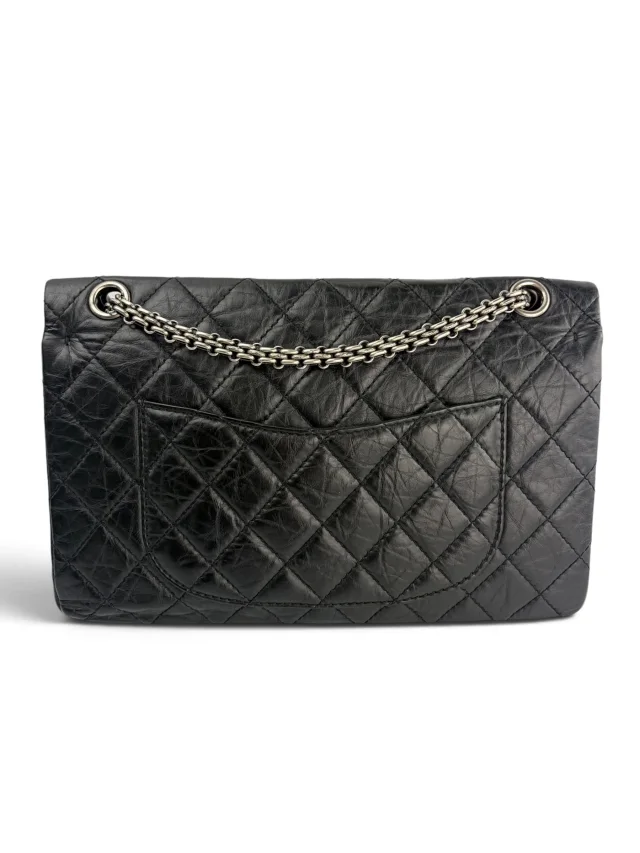 Chanel Black Reissue Double Flap in Black Calfskin from Season 2 Consign, photo 3 of 11